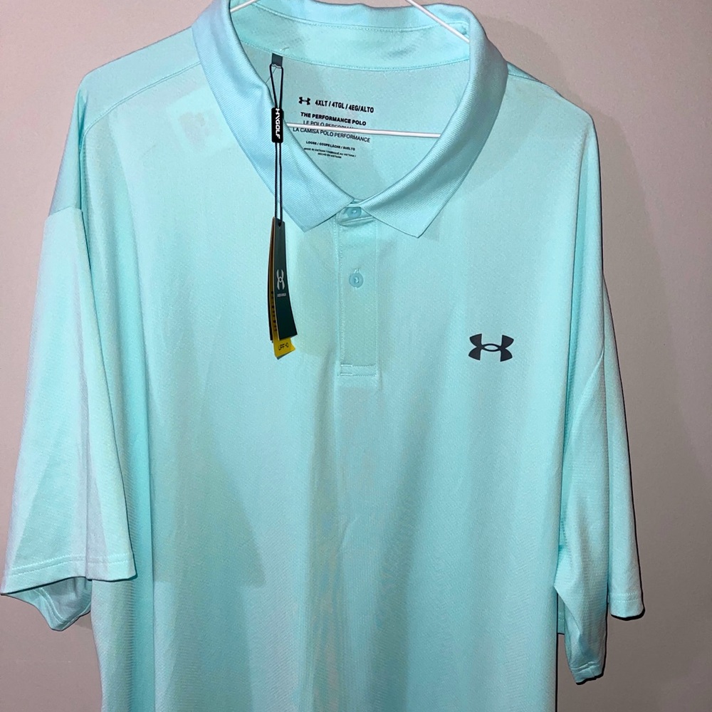 NWT under armour performance golf polo